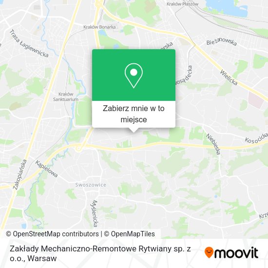 Mapa Zakłady Mechaniczno-Remontowe Rytwiany sp. z o.o.