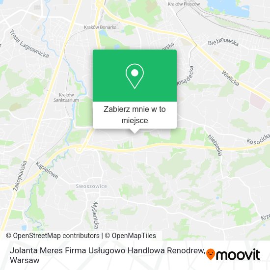 Mapa Jolanta Meres Firma Usługowo Handlowa Renodrew