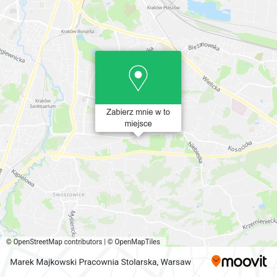 Mapa Marek Majkowski Pracownia Stolarska