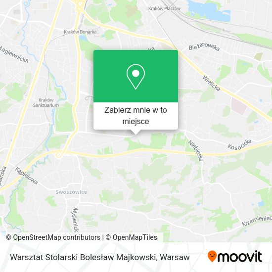 Mapa Warsztat Stolarski Bolesław Majkowski