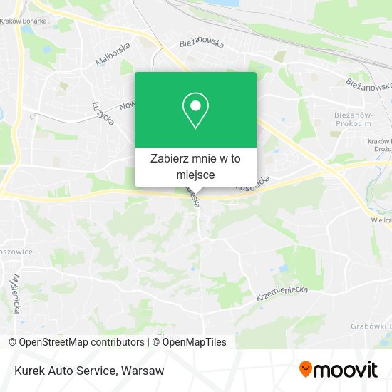 Mapa Kurek Auto Service