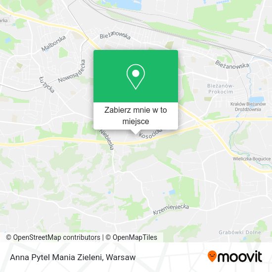 Mapa Anna Pytel Mania Zieleni