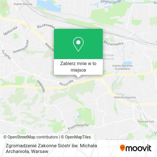 Mapa Zgromadzenie Zakonne Sióstr św. Michała Archanioła