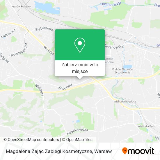 Mapa Magdalena Zając Zabiegi Kosmetyczne