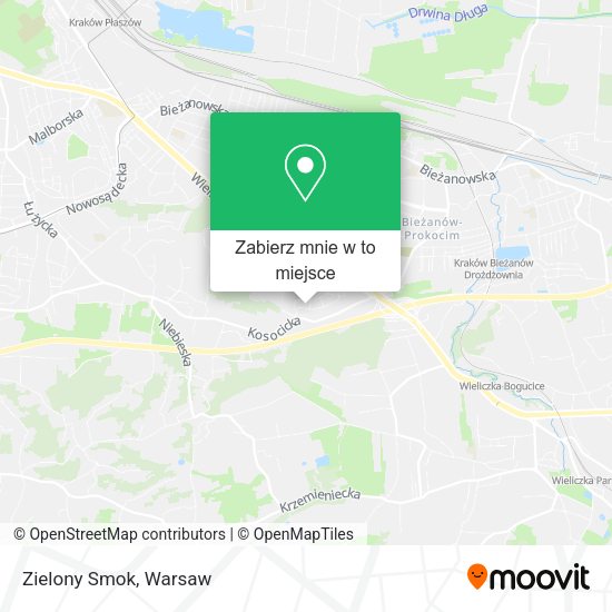 Mapa Zielony Smok