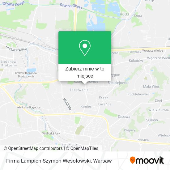 Mapa Firma Lampion Szymon Wesołowski