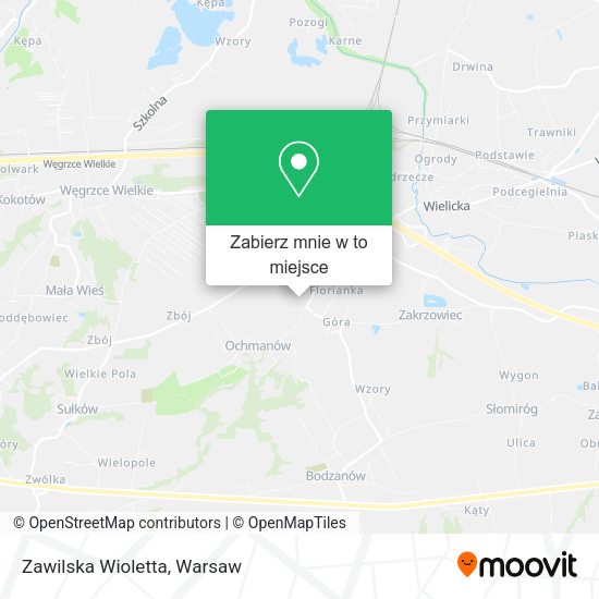 Mapa Zawilska Wioletta