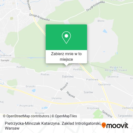 Mapa Pietrzycka-Minczak Katarzyna. Zakład Introligatorski