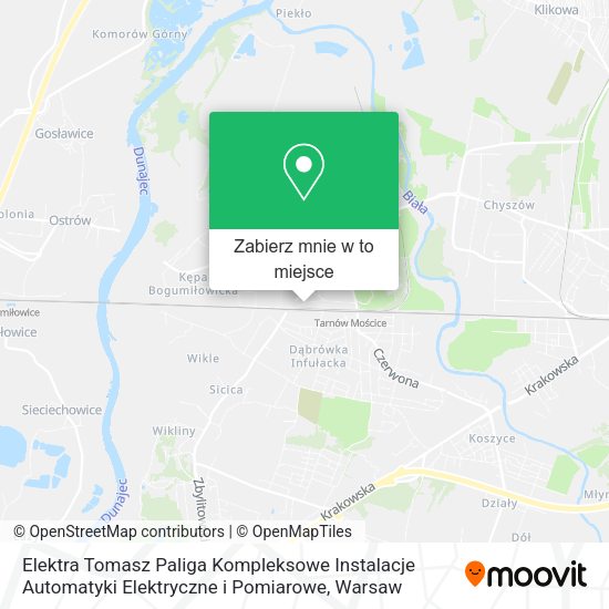 Mapa Elektra Tomasz Paliga Kompleksowe Instalacje Automatyki Elektryczne i Pomiarowe