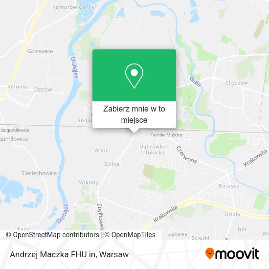 Mapa Andrzej Maczka FHU in