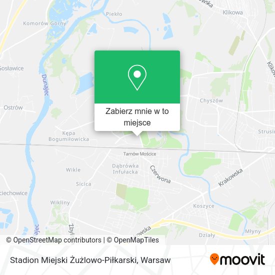 Mapa Stadion Miejski Żużlowo-Piłkarski