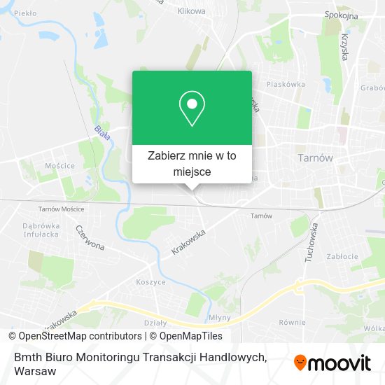 Mapa Bmth Biuro Monitoringu Transakcji Handlowych