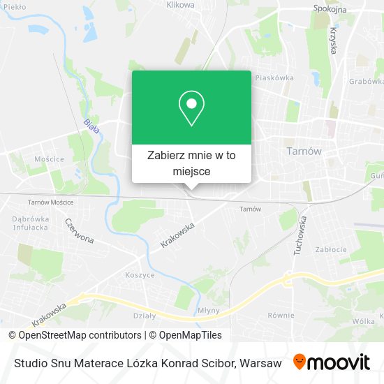 Mapa Studio Snu Materace Lózka Konrad Scibor