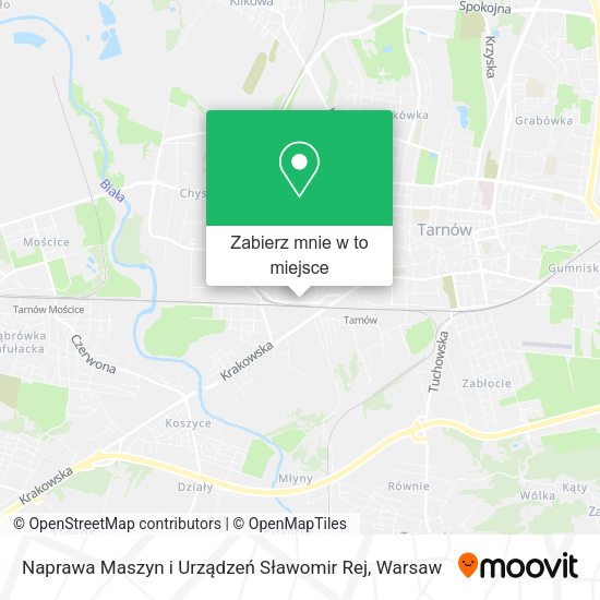 Mapa Naprawa Maszyn i Urządzeń Sławomir Rej