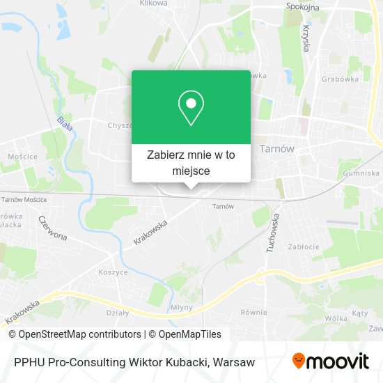 Mapa PPHU Pro-Consulting Wiktor Kubacki