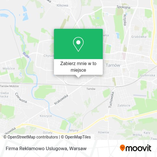 Mapa Firma Reklamowo Uslugowa