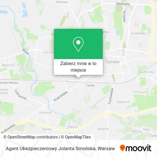 Mapa Agent Ubezpieczeniowy Jolanta Smoliska