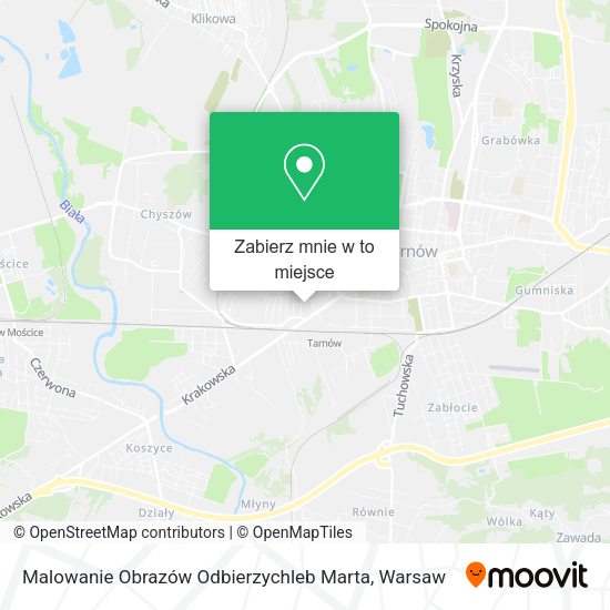 Mapa Malowanie Obrazów Odbierzychleb Marta