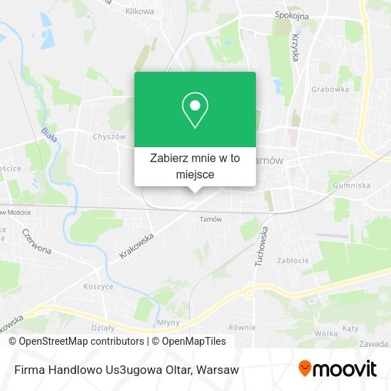 Mapa Firma Handlowo Us3ugowa Oltar
