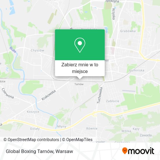 Mapa Global Boxing Tarnów