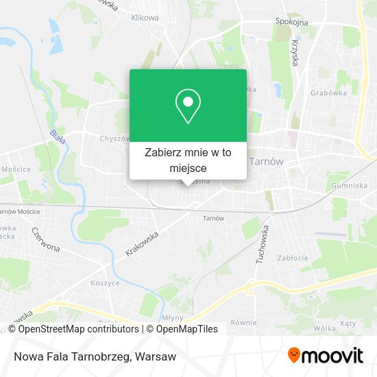 Mapa Nowa Fala Tarnobrzeg