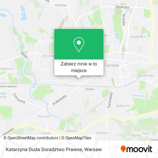 Mapa Katarzyna Duda Doradztwo Prawne