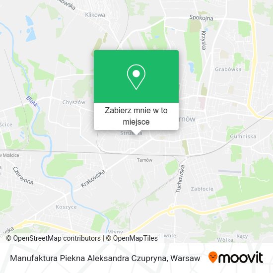 Mapa Manufaktura Piekna Aleksandra Czupryna