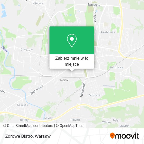 Mapa Zdrowe Bistro