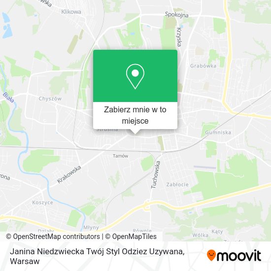 Mapa Janina Niedzwiecka Twój Styl Odziez Uzywana