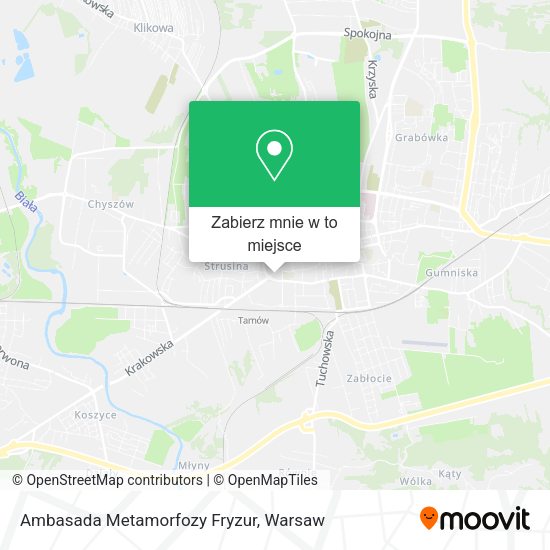 Mapa Ambasada Metamorfozy Fryzur