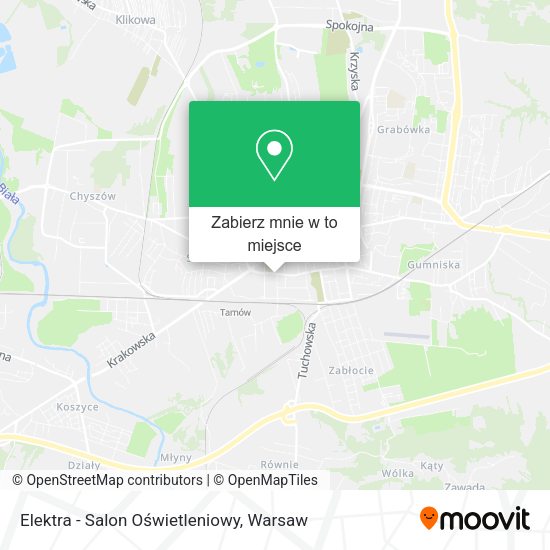 Mapa Elektra - Salon Oświetleniowy