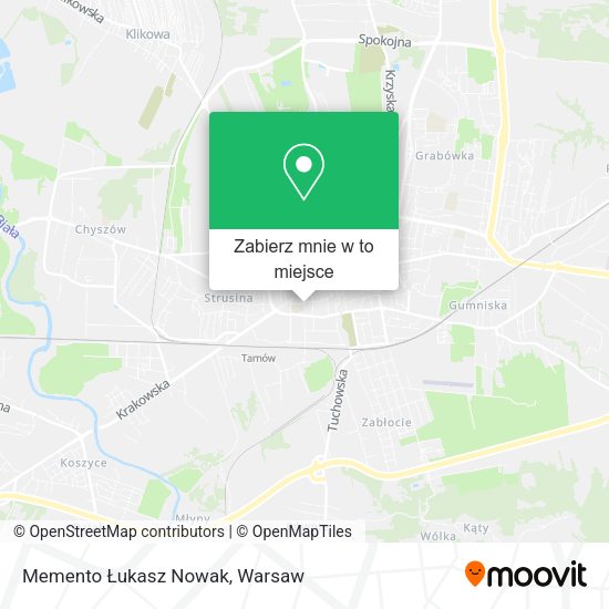 Mapa Memento Łukasz Nowak