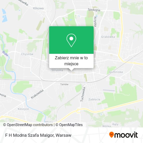 Mapa F H Modna Szafa Malgor