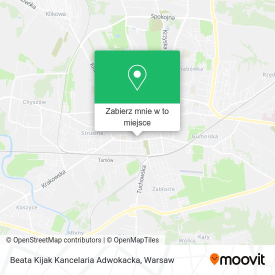 Mapa Beata Kijak Kancelaria Adwokacka