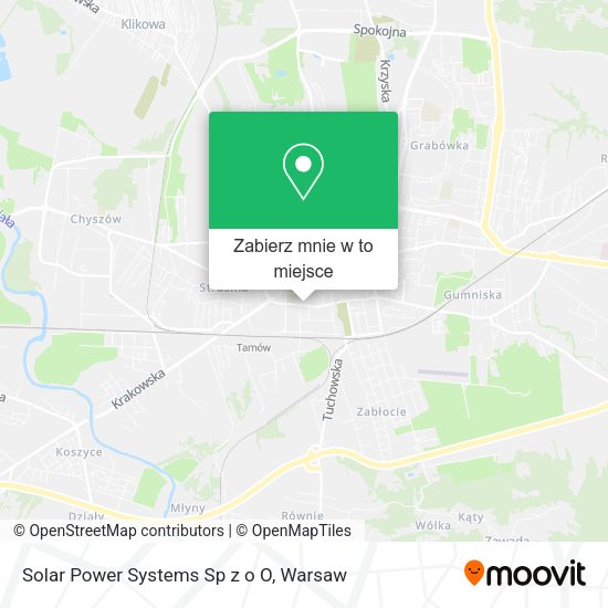 Mapa Solar Power Systems Sp z o O