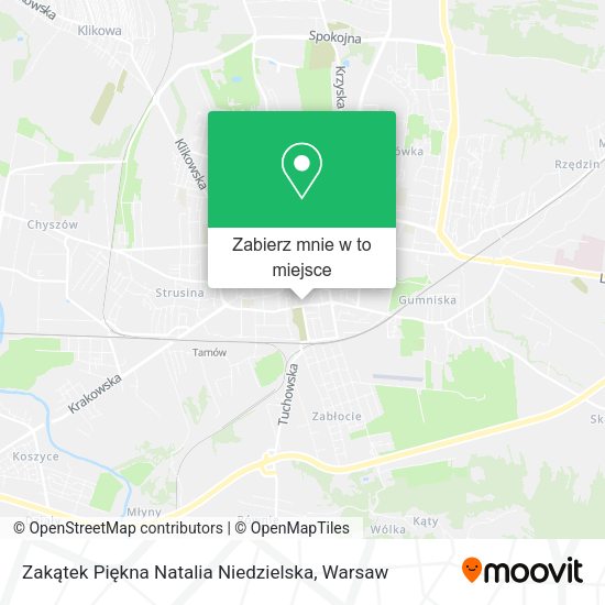 Mapa Zakątek Piękna Natalia Niedzielska