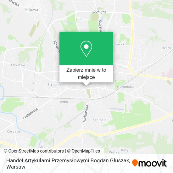 Mapa Handel Artykułami Przemysłowymi Bogdan Głuszak