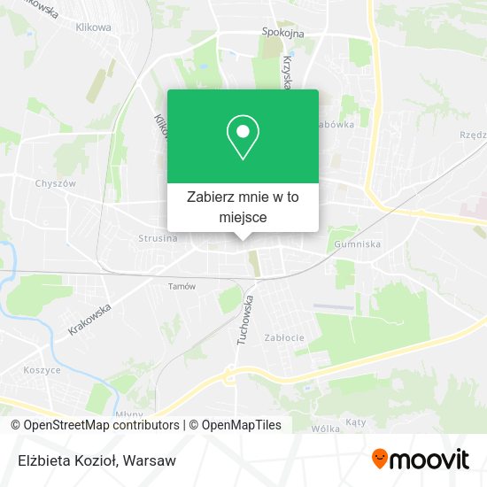 Mapa Elżbieta Kozioł