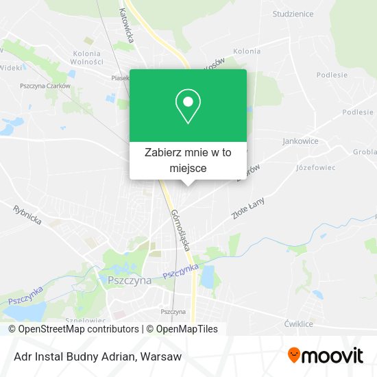 Mapa Adr Instal Budny Adrian