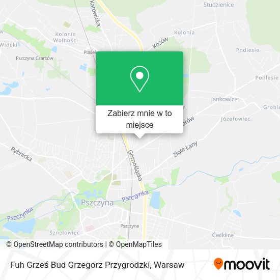 Mapa Fuh Grześ Bud Grzegorz Przygrodzki