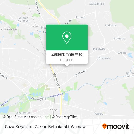 Mapa Gaża Krzysztof. Zakład Betoniarski