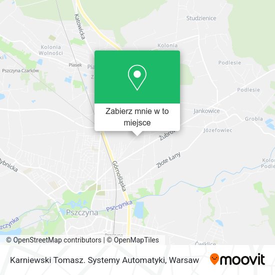 Mapa Karniewski Tomasz. Systemy Automatyki