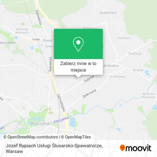 Mapa Józef Rypiach Usługi Ślusarsko-Spawalnicze