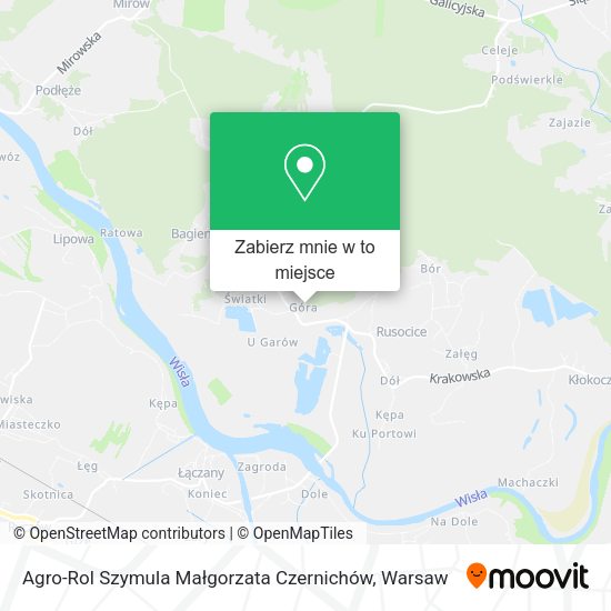 Mapa Agro-Rol Szymula Małgorzata Czernichów