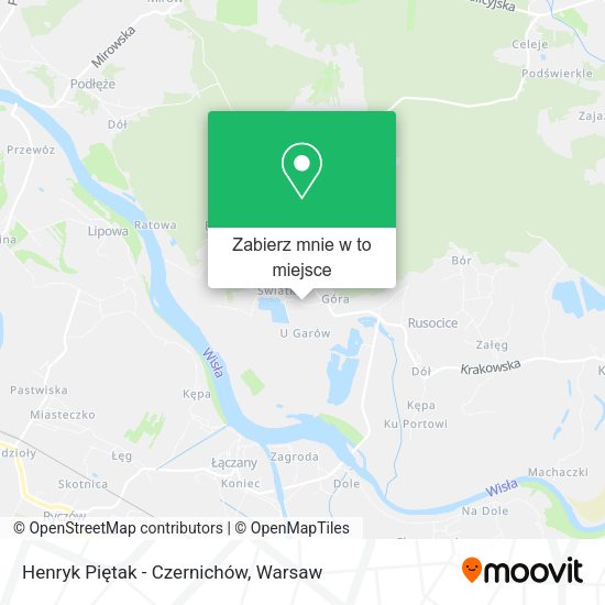 Mapa Henryk Piętak - Czernichów