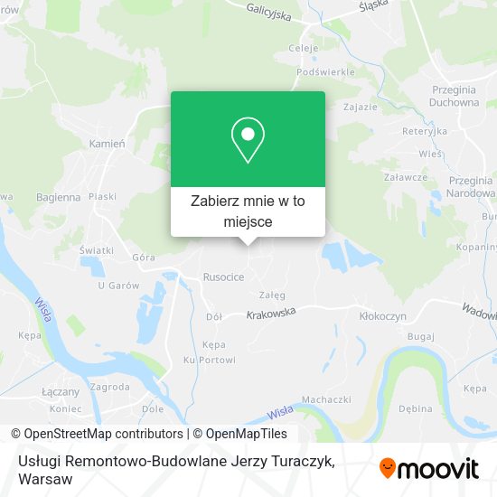 Mapa Usługi Remontowo-Budowlane Jerzy Turaczyk