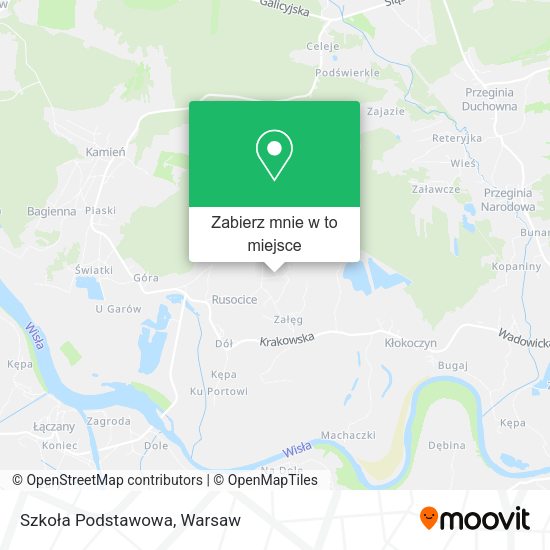 Mapa Szkoła Podstawowa