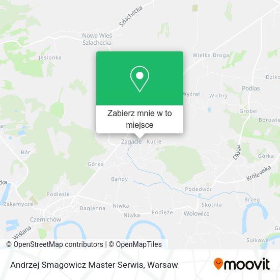 Mapa Andrzej Smagowicz Master Serwis