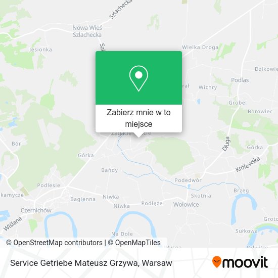 Mapa Service Getriebe Mateusz Grzywa