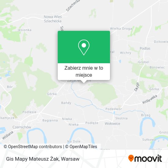 Mapa Gis Mapy Mateusz Żak